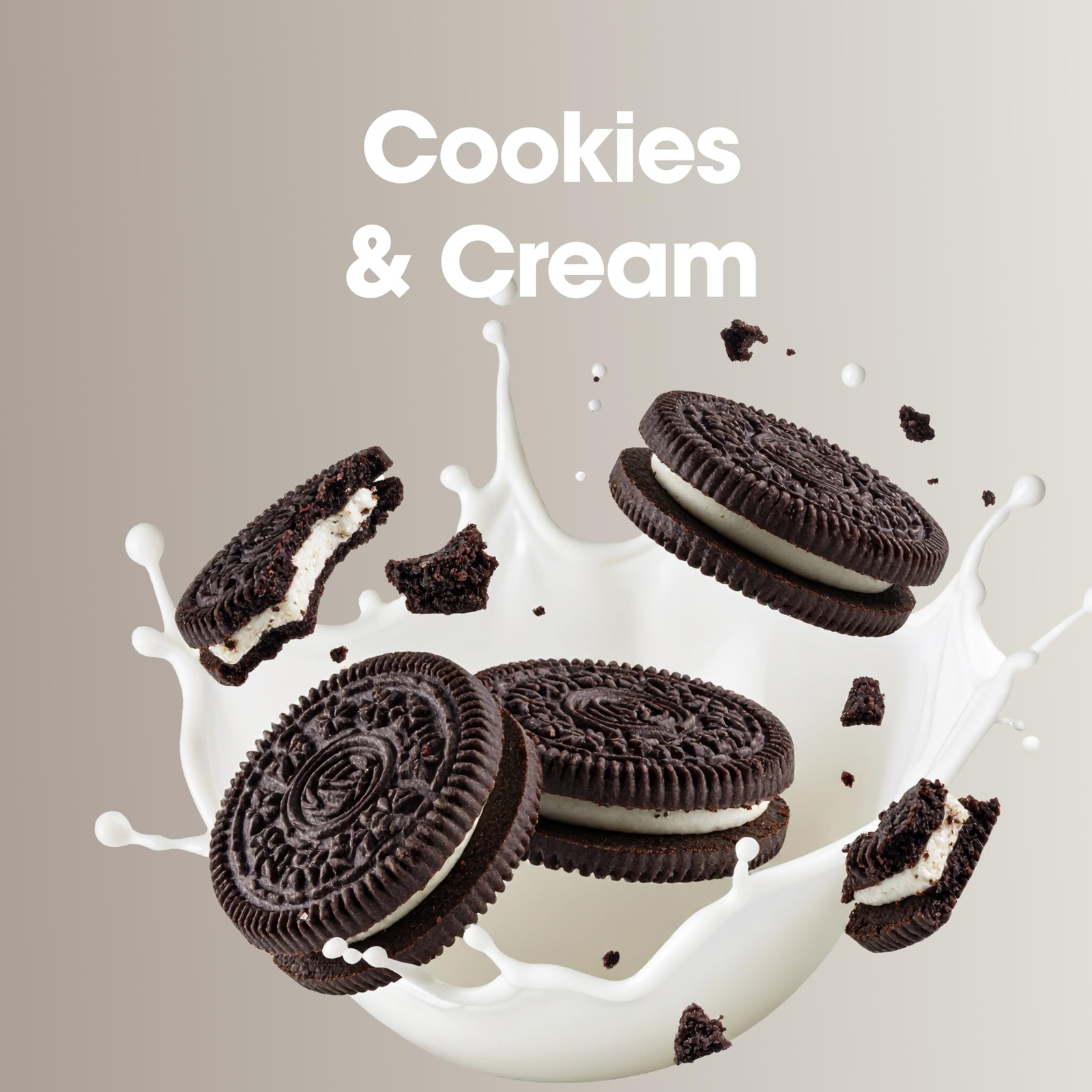Optimum Nutrition Gold Standard 100% Whey Protein Powder, Cookies & Cream, 2 …