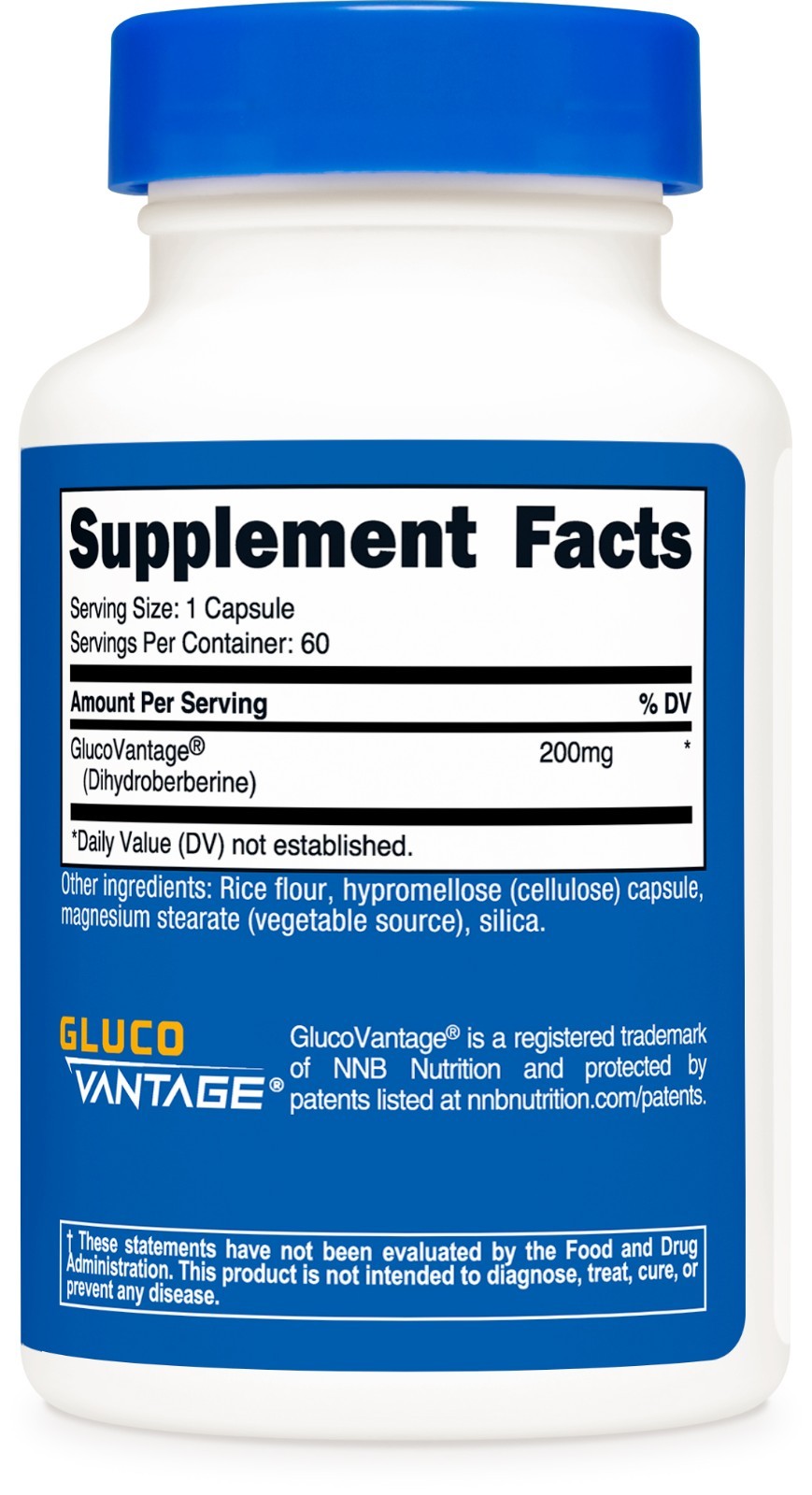 Nutricost Dihydroberberine Capsules (200mg, 60 Capsules) – Vegan, Gluten Free