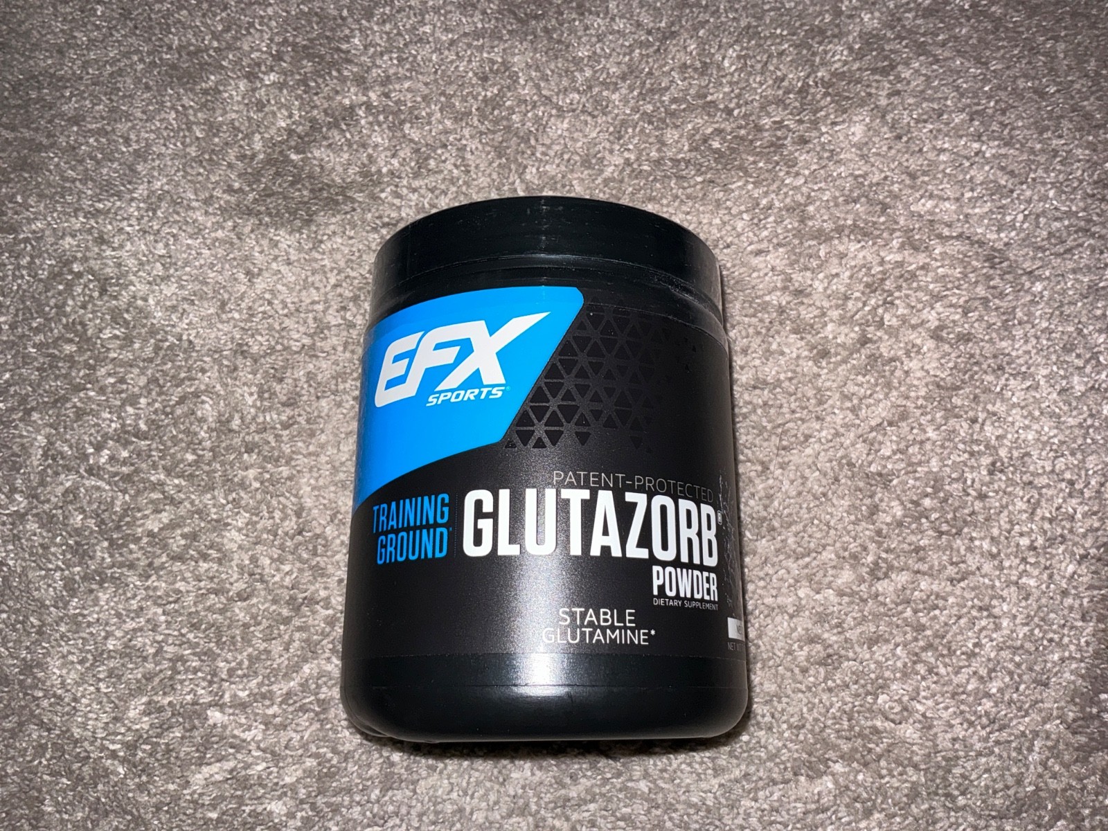 EFX Sports Training Ground Glutazorb Powder New and Sealed