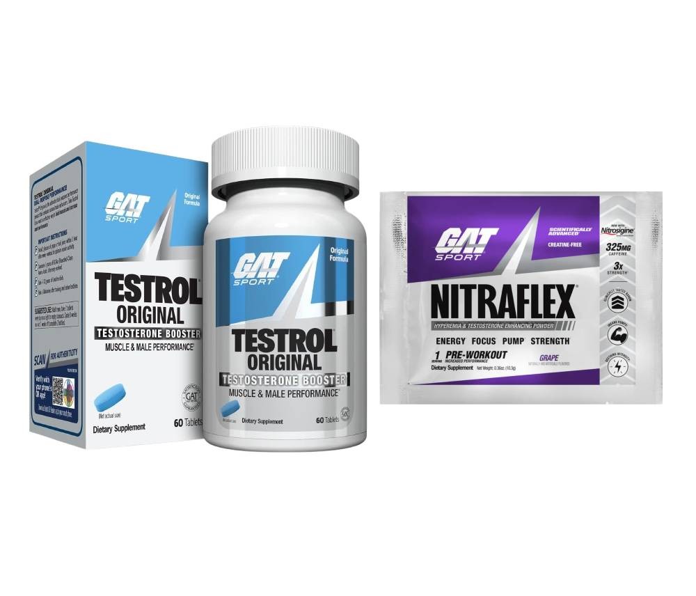 GAT Sport Testrol Original 60 Capsules + Free Sample