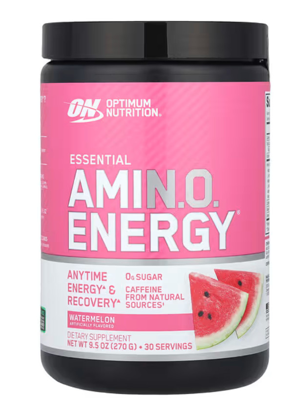 O N Essential AMIN.O. Energy + Electrolyte Watermelon 10.05oz exp 03/27