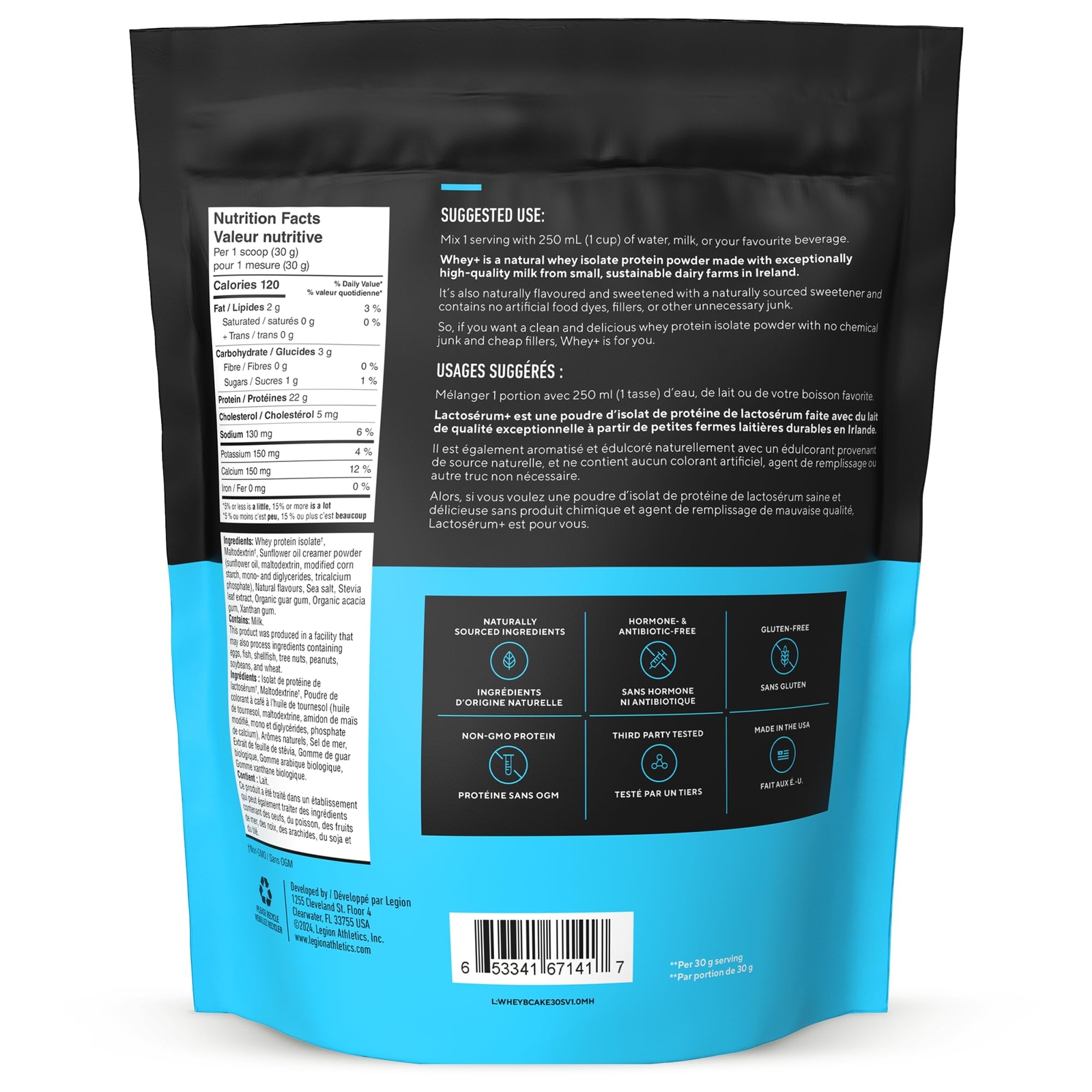 LEGION Whey+ Protein Whey Isolate from Grass Fed Cows – Whey Protein Isolate …