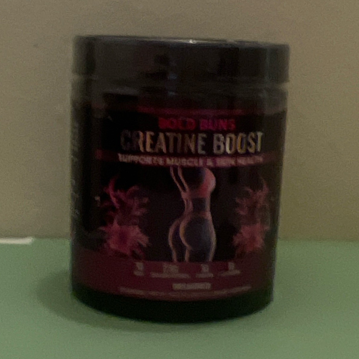 Bold Buns Creatine Boost Unflavored Creatine Powder for Muscle Health & Sports