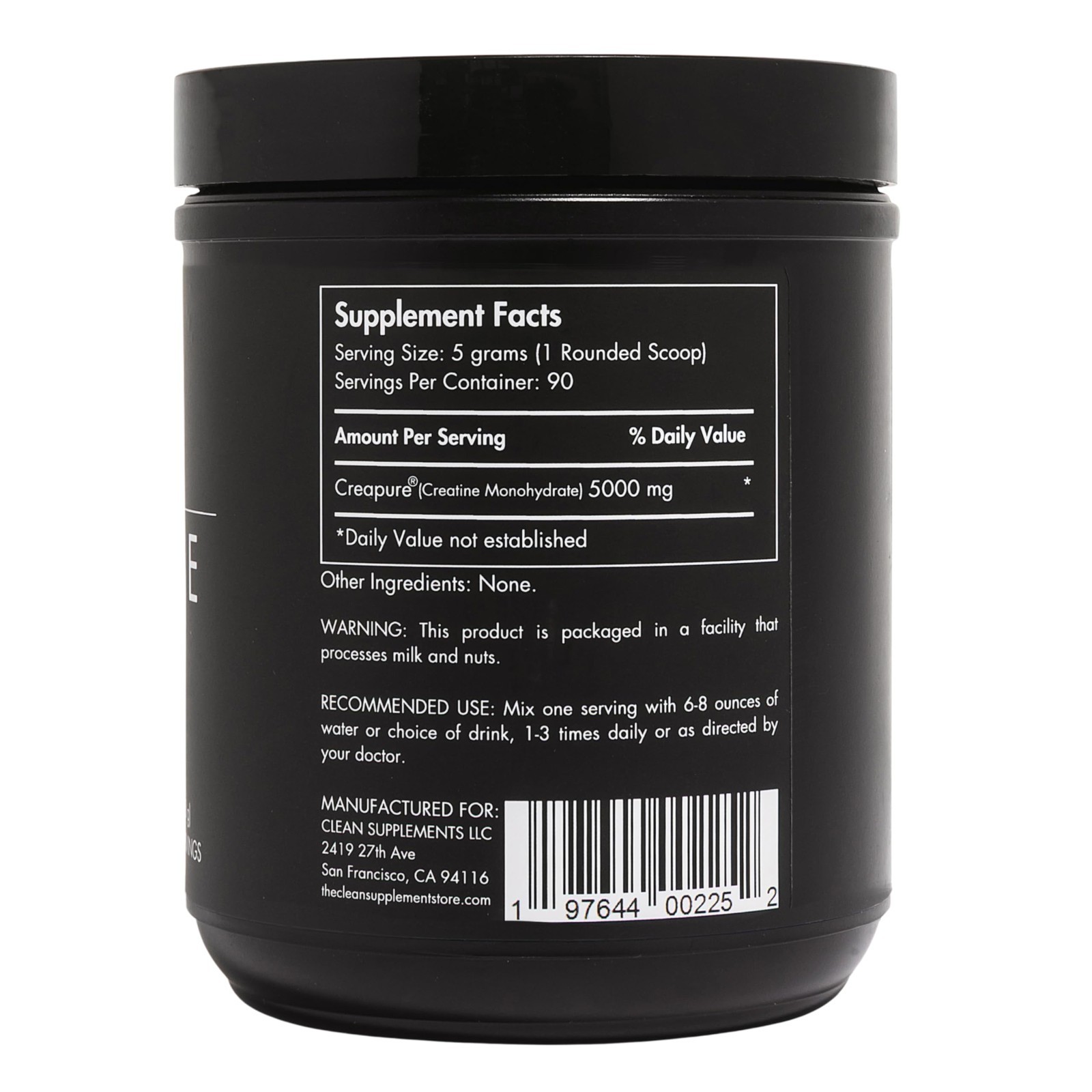 100% Pure Creatine Monohydrate Powder – Muscle Health, Performance & Cognitive B