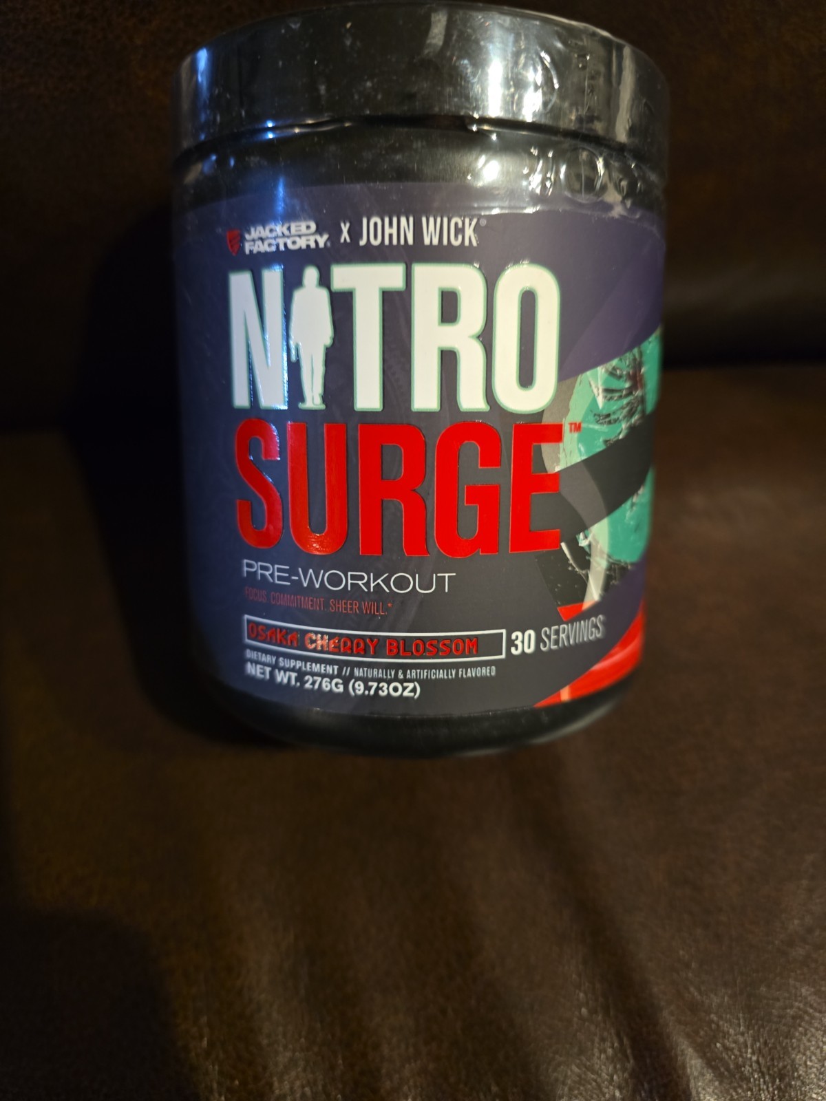 X John Wick Wick Mode Pre Workout Powder 30Serv Osaka Cherry Blossom EXP 9/2026