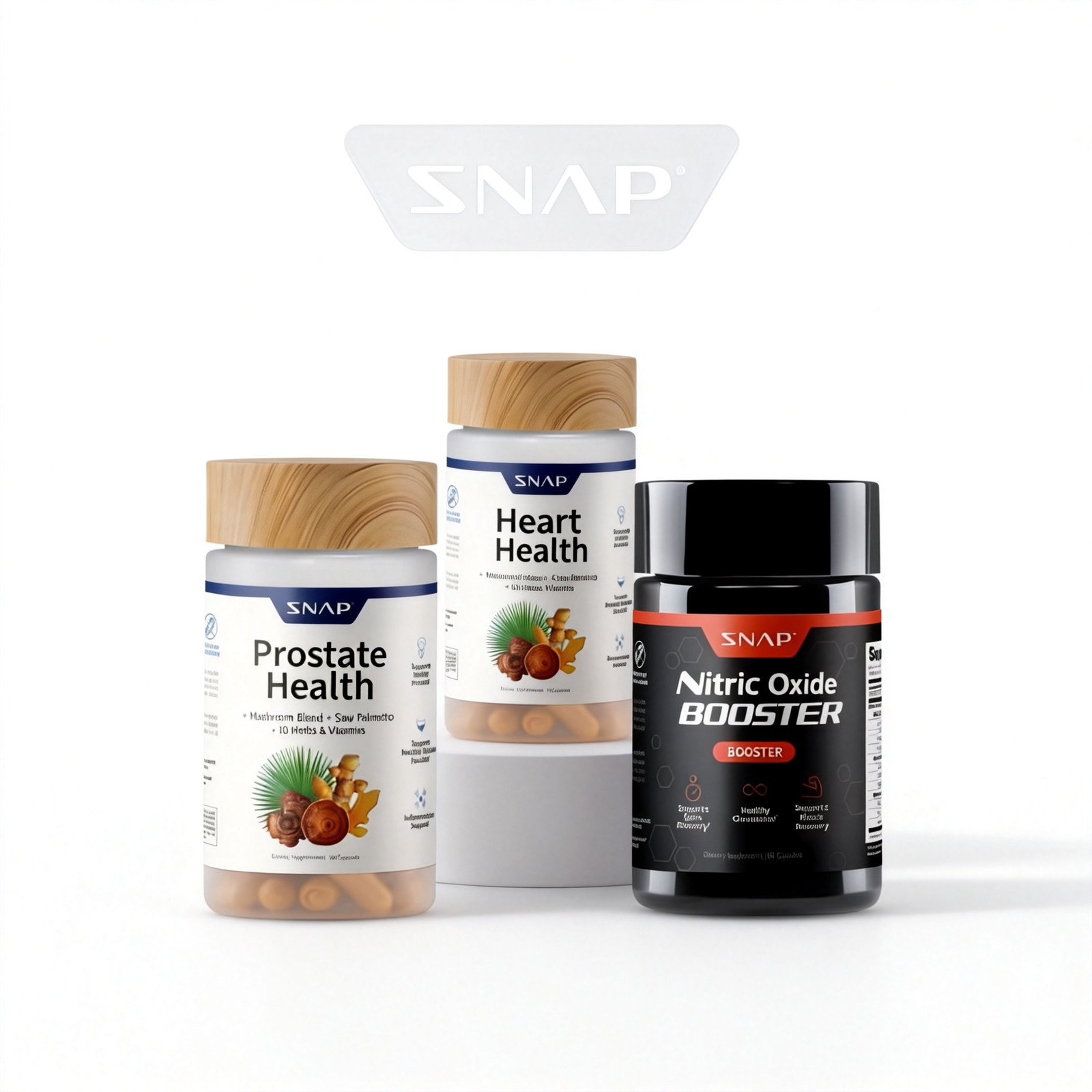 SNAP Prostate Wellness Nitric Oxide Booster Saw Palmetto LArginine Formula^