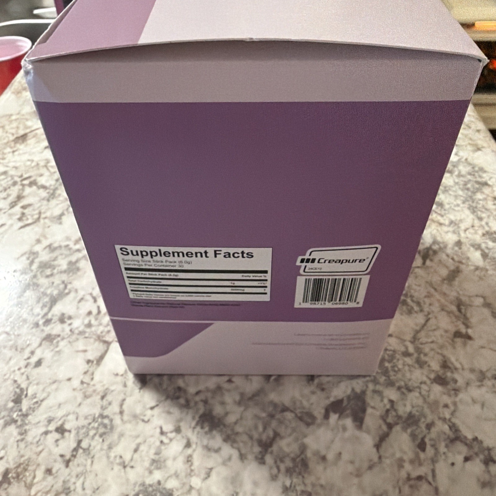 Create Creatine Monohydrate Powder Mixed Berry 30 Stick Packs Non-GMO