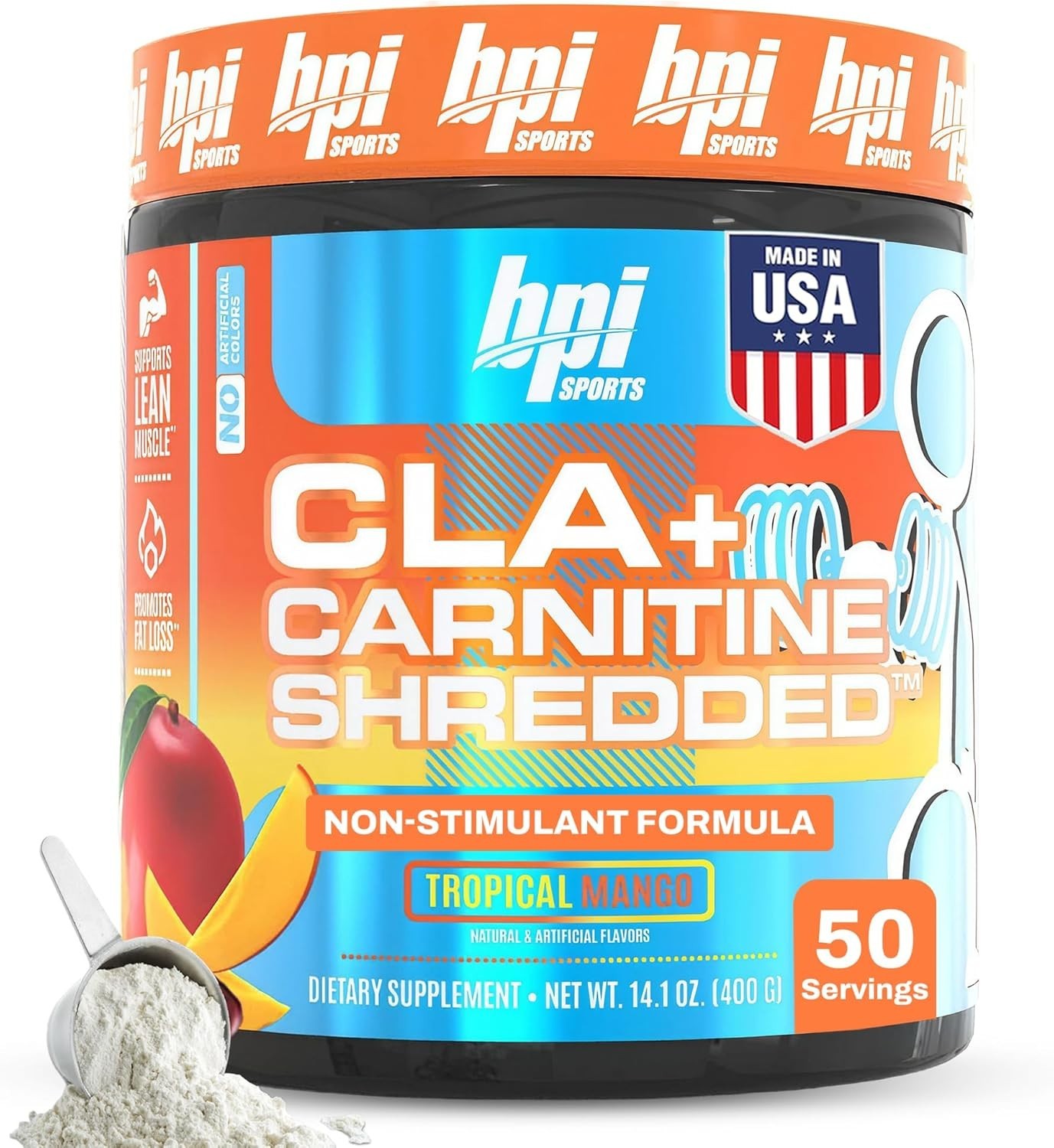 CLA + Carnitine Shredded – Convert Fat Cells into Energy and Supports Lean Muscl