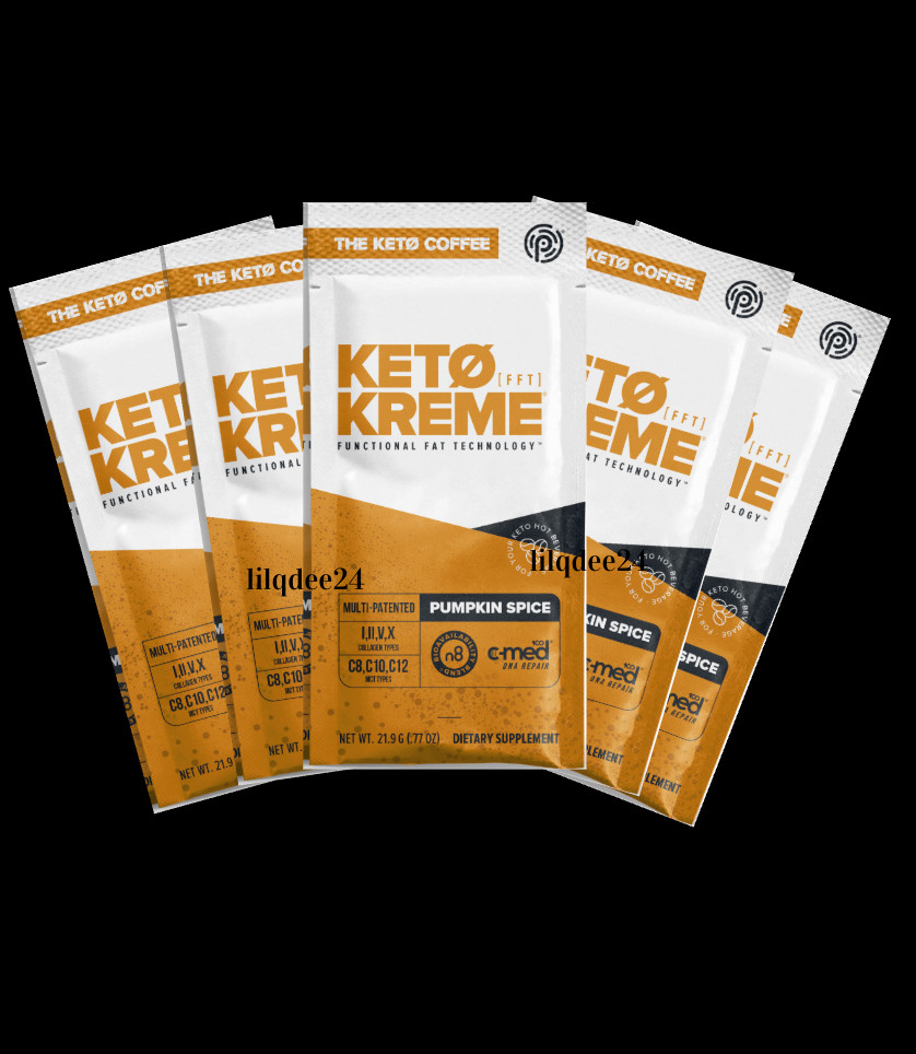 Pruvit Kreme Pumpkin Spice 5 Pack keto 2027 Expiration