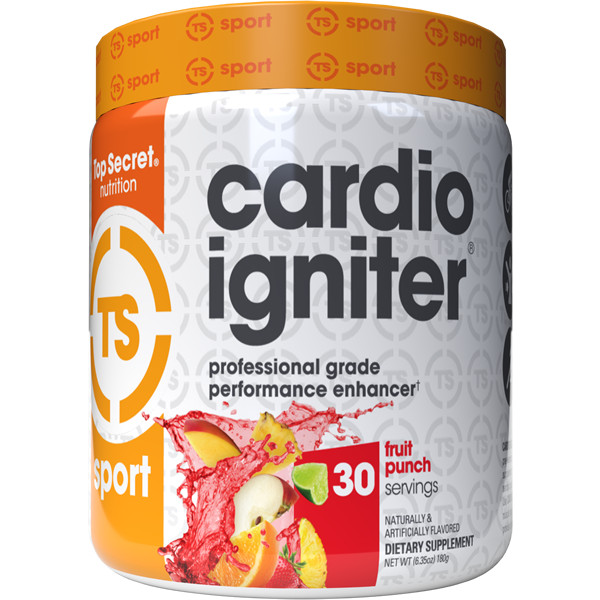 TOP SECRET NUTRITION CARDIO IGNITER® Professional Grade Performance Enhancer