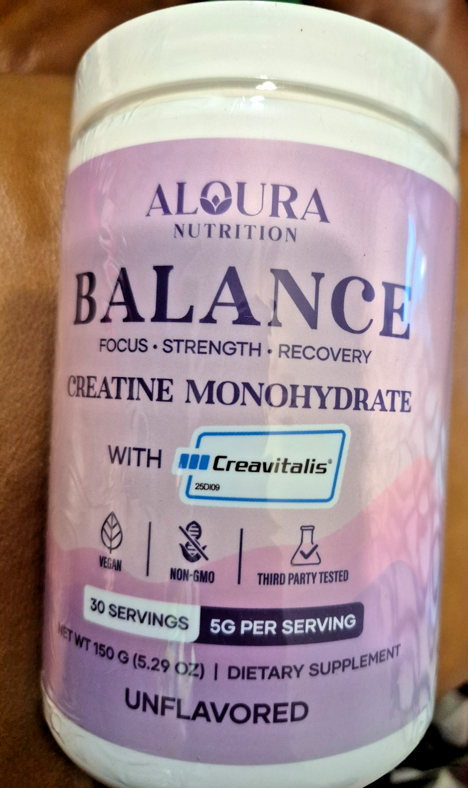 Aloura Nutrition Balance Creatine Monohydrate Unflavored