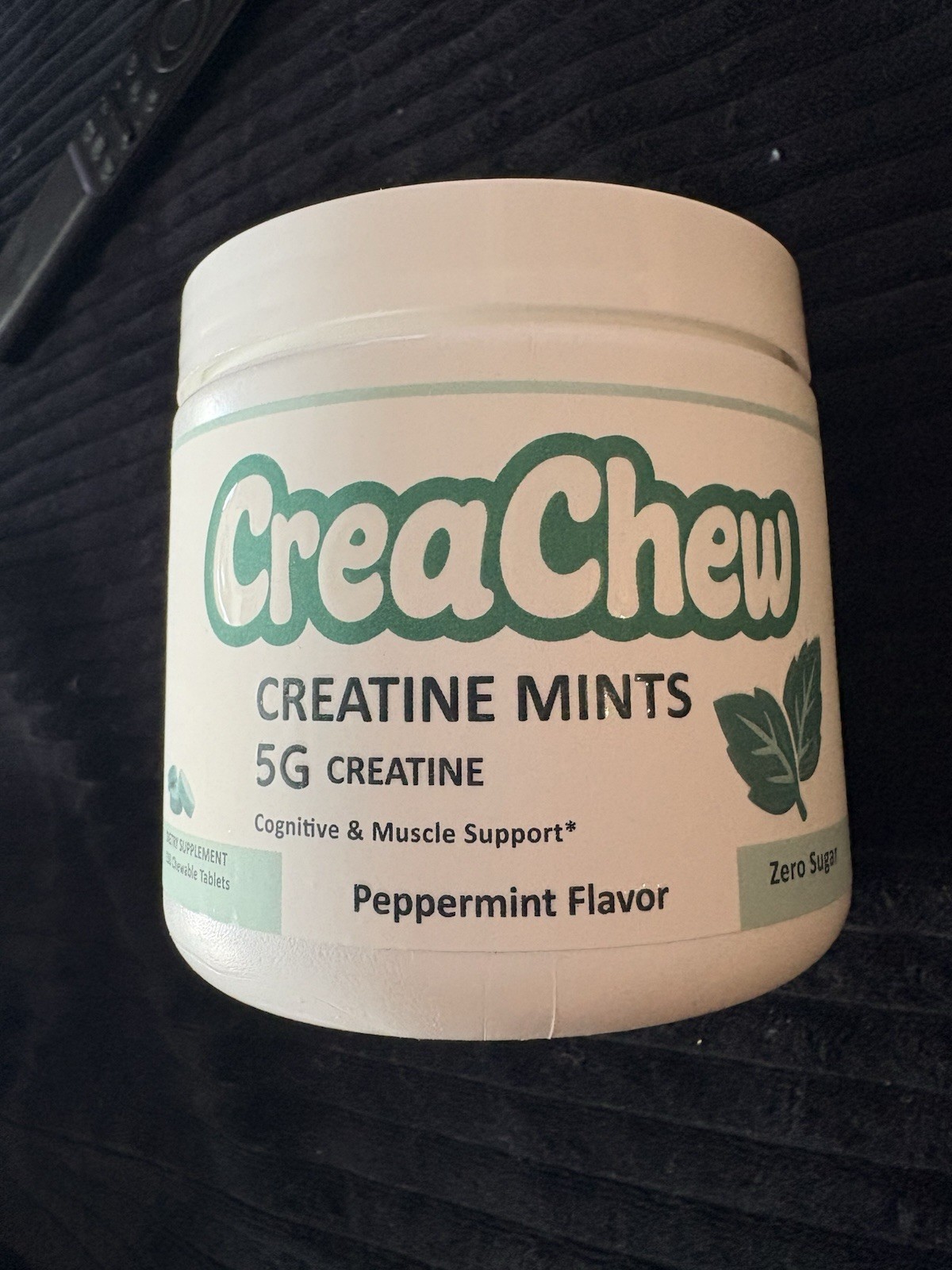 CreaChew Creatine Mints Peppermint 5g Creatine 150 Count