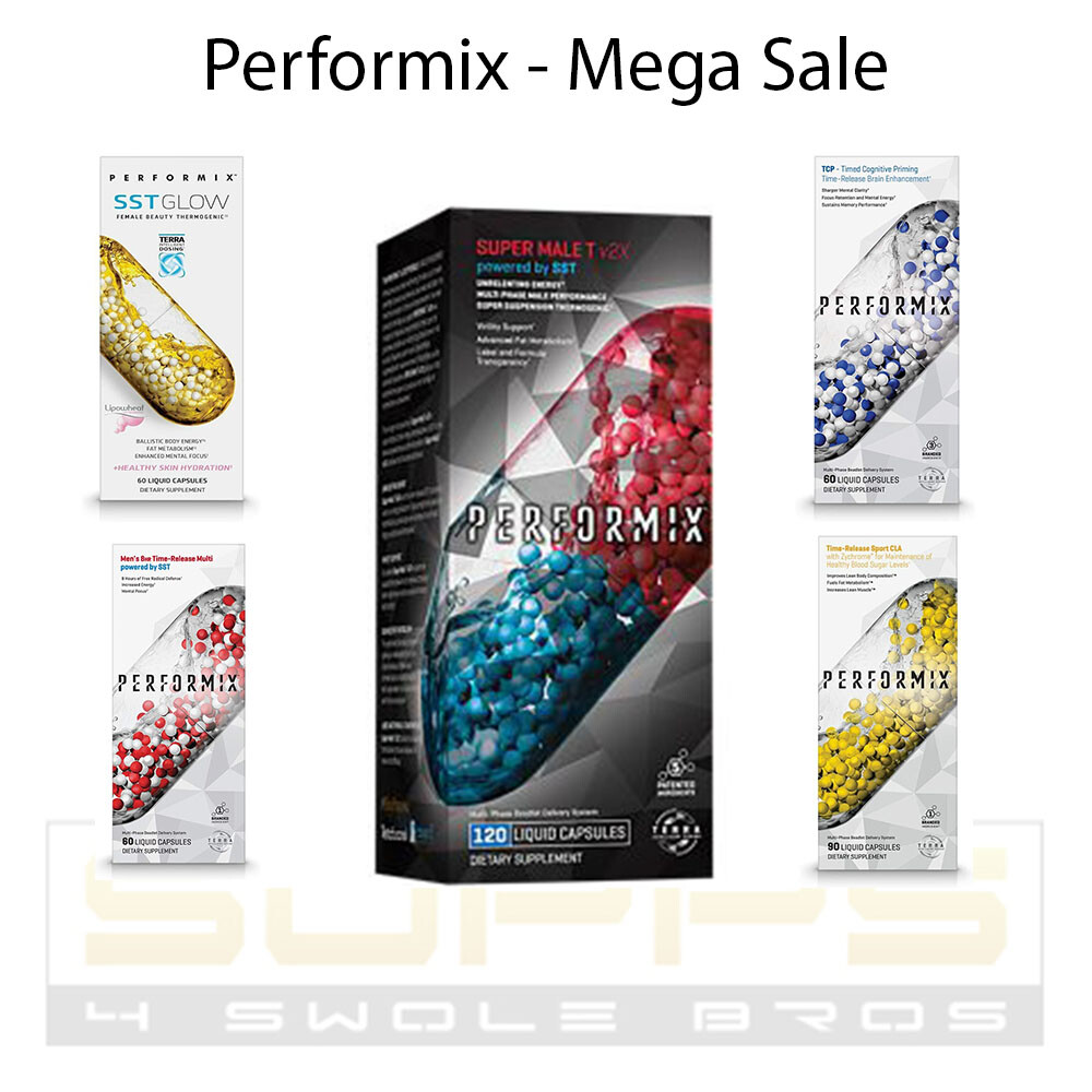 Performix Super Male T v2x, 120 capsules, SST Glow, TCP – Nootropic, CLA & Multi
