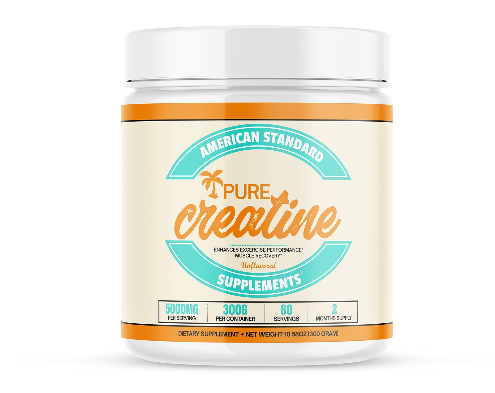 American Standard Supplements Pure Creatine 10.58 Ounce (Pack of 1)