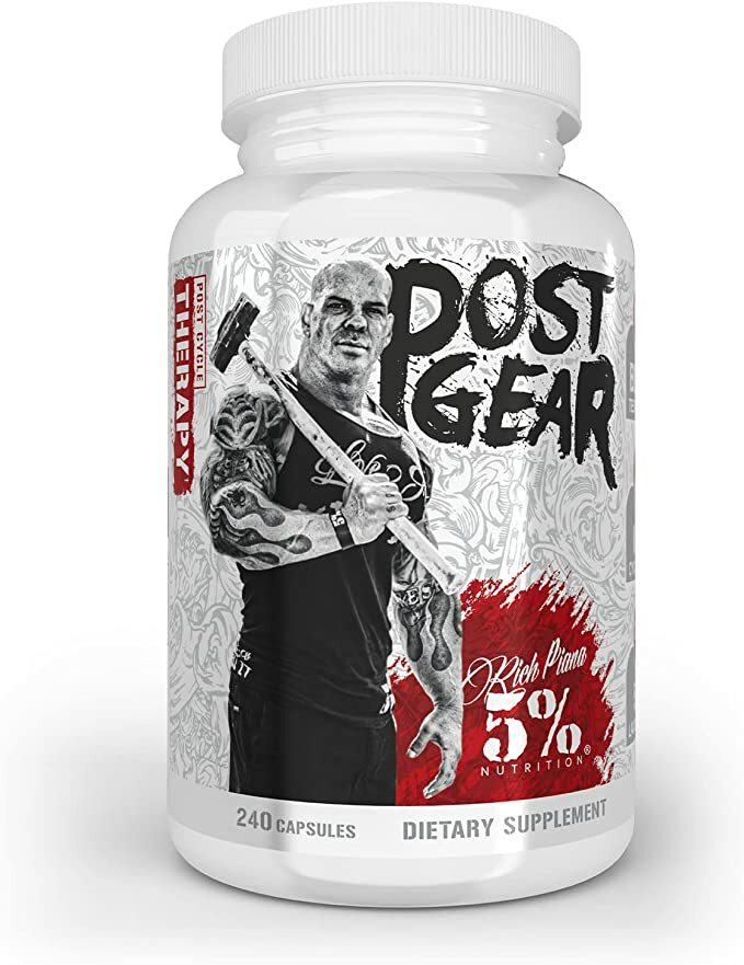 5% Nutrition POST GEAR Post Cycle Therapy 240 caps