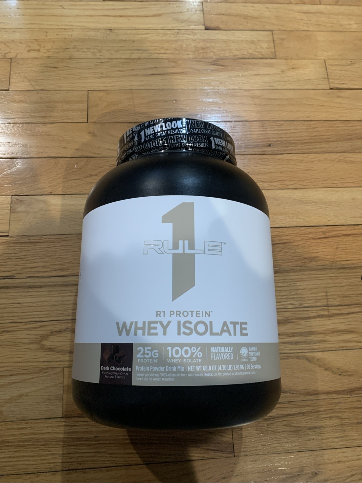 Rule 1 Naturally Flavored R1 Protein Whey Isolate Clean Formula 25g Exp. 11/27