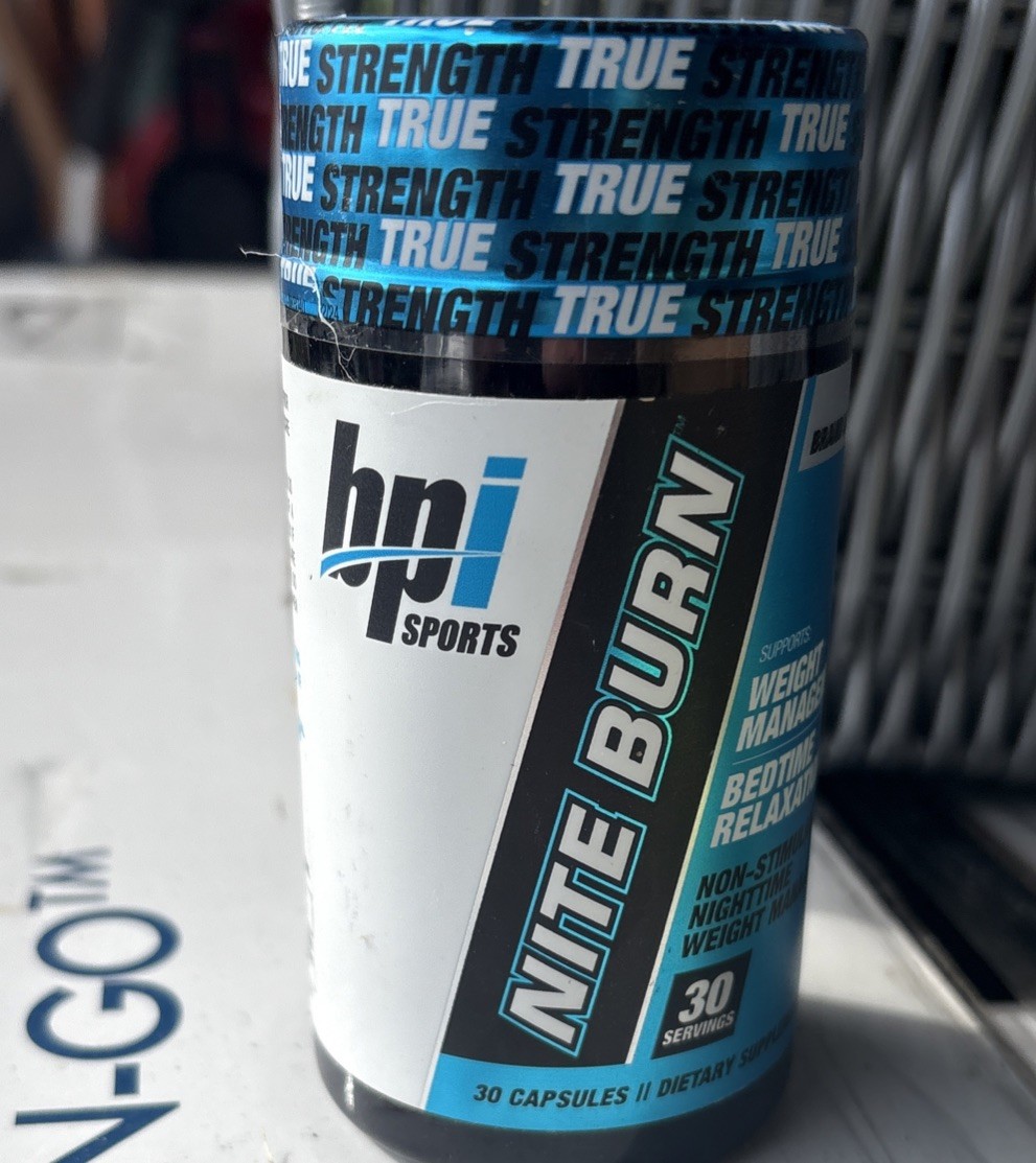 BPI Sports Nite Burn: Night Time Sleep Aid & Fat Burner for Diet, Weight Loss