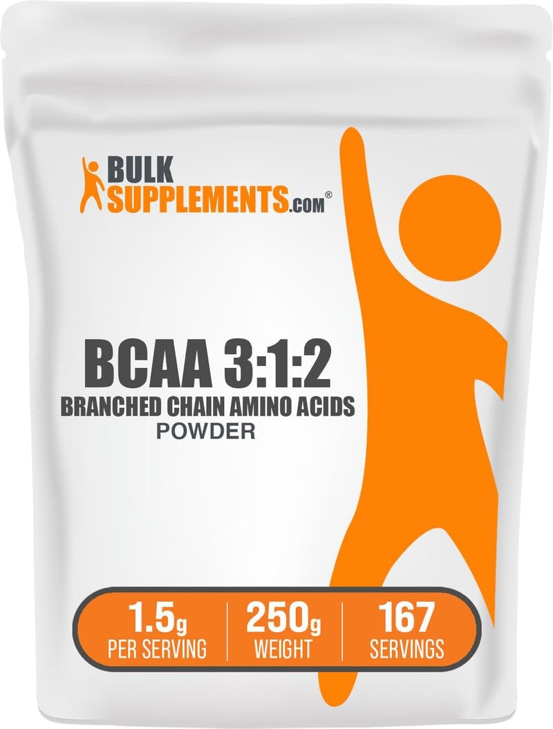 Bcaa Amino Acids Powder Unflavored 167 Servings 3 1 2 Ratio For Performance
