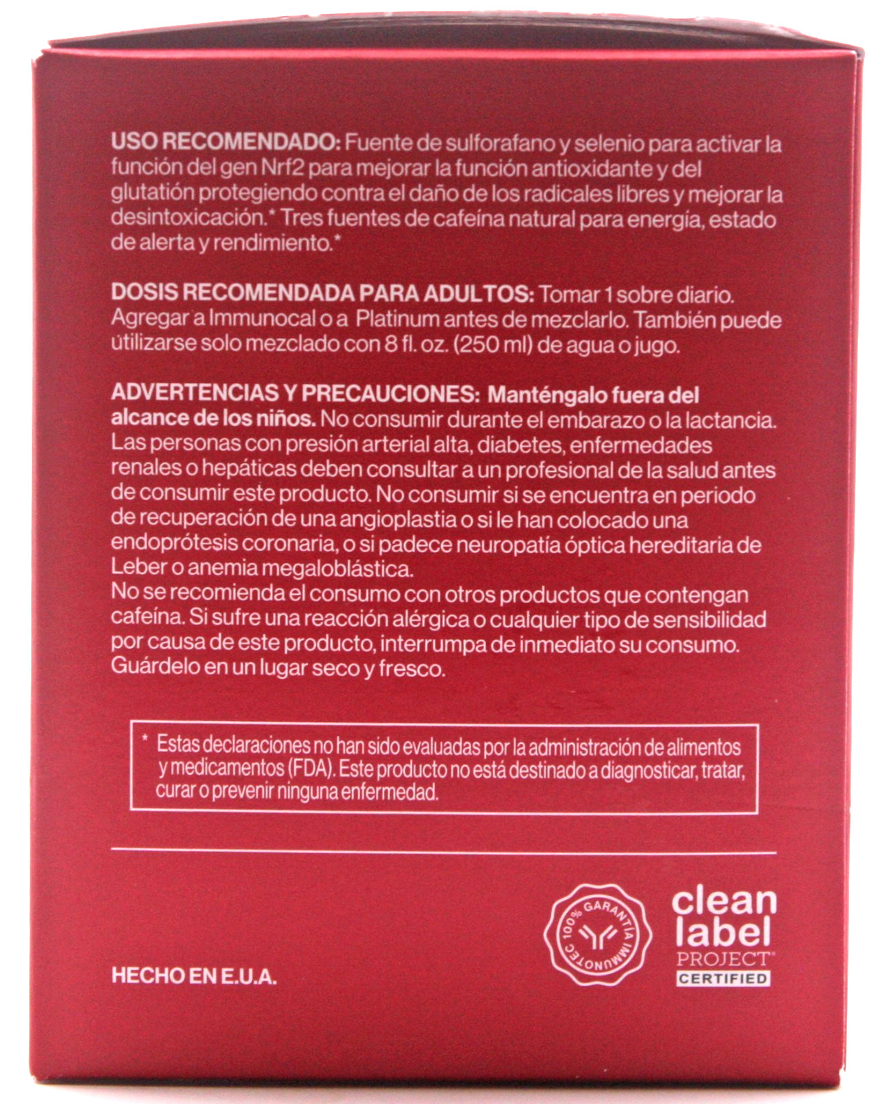 Immunocal Booster Energy Hibiscus Flavor, 30 Stick Packs, Exp 10/2027