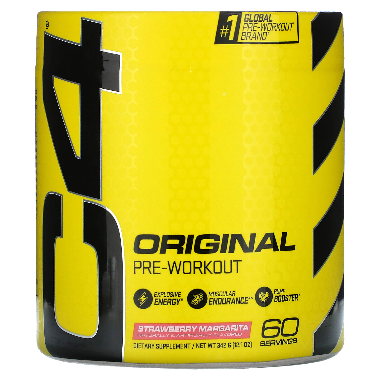 C4 Original, Pre-Workout, Strawberry Margarita, 12.1 oz (342 g)
