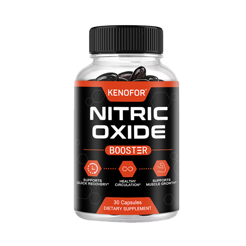 Nitric Oxide Booster, Boosts Blood Circulation, 30/60/120 Capsules
