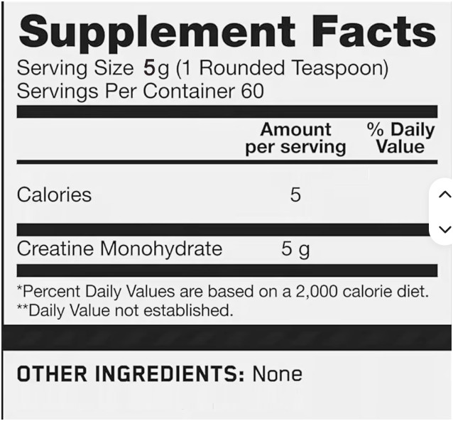 ALLMAX Nutrition Creatine Monohydrate Powder – 300 g