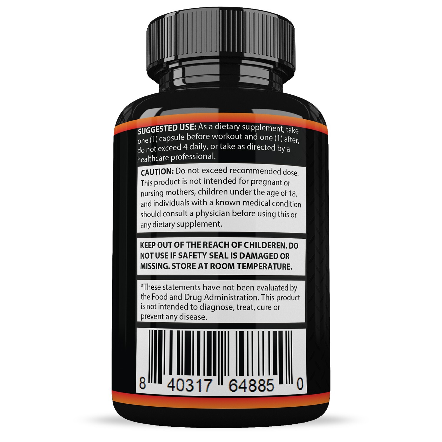 Iron Pump for Men Extreme 1600 Premium Formula Pills Vitamin Supplement 10 Pack