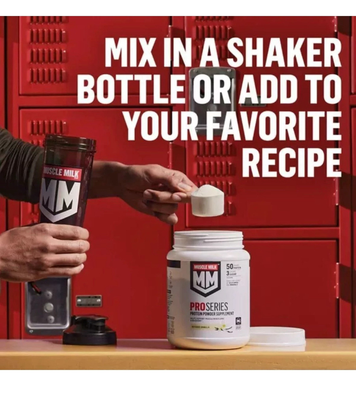Muscle Milk Knockout Chocolate Protein Powder 38.4 Ounce 50g Lean Protein