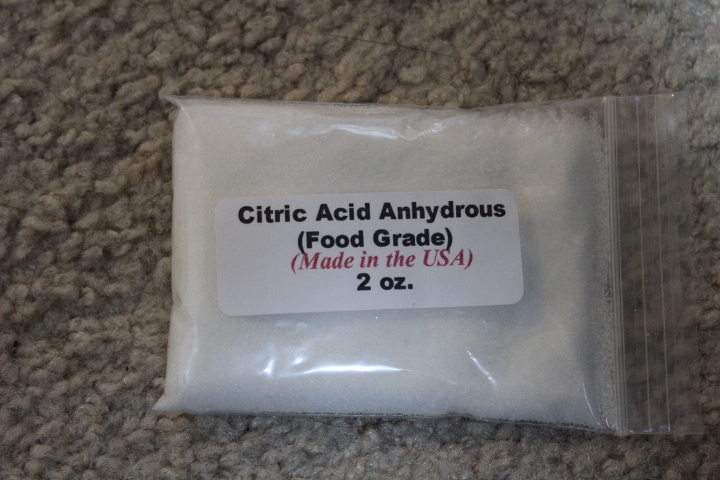 2 oz. Citric Acid – Food Grade – Non GMO – 100% Pure
