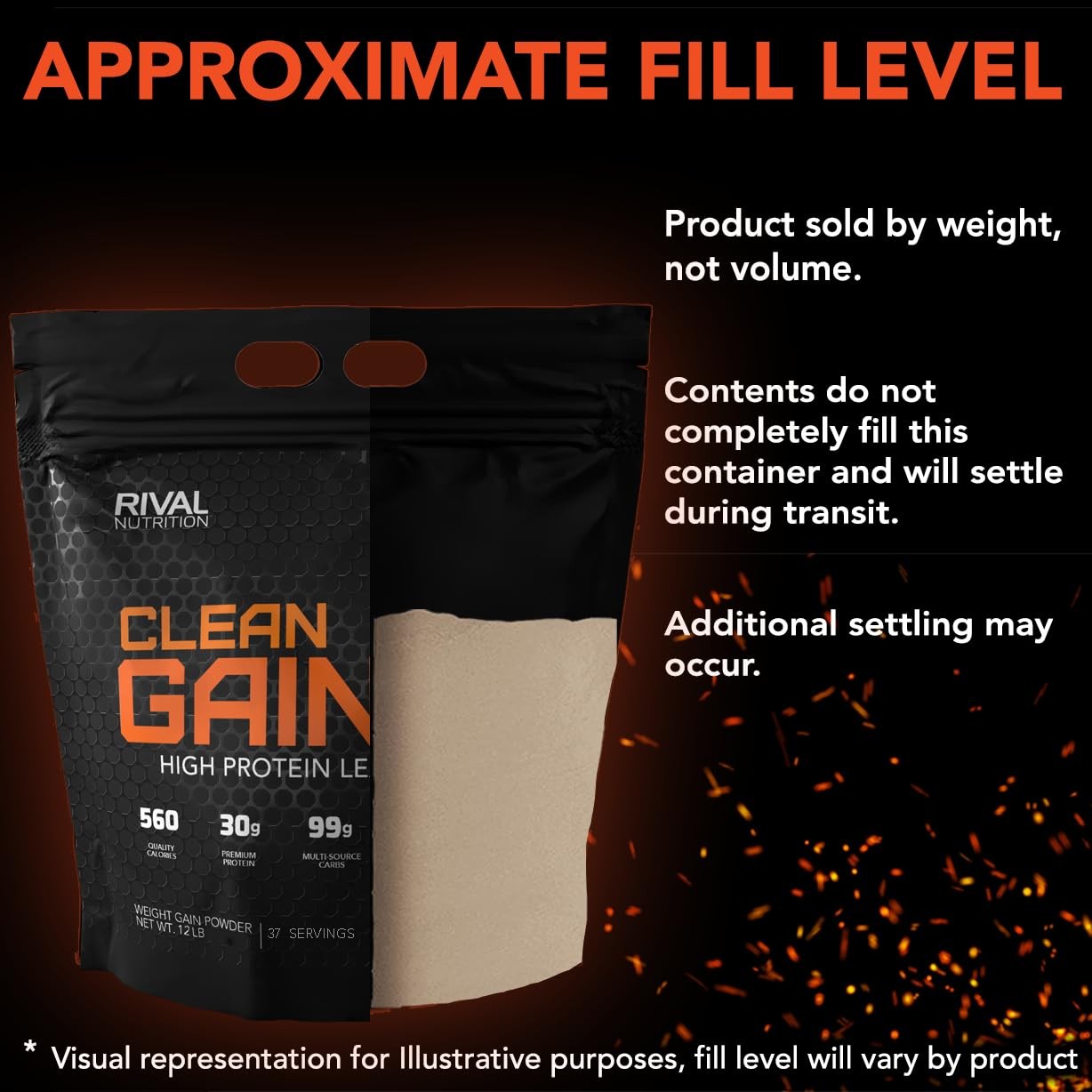 Clean Gainer Bag Chocolate Fudge 12 lbs