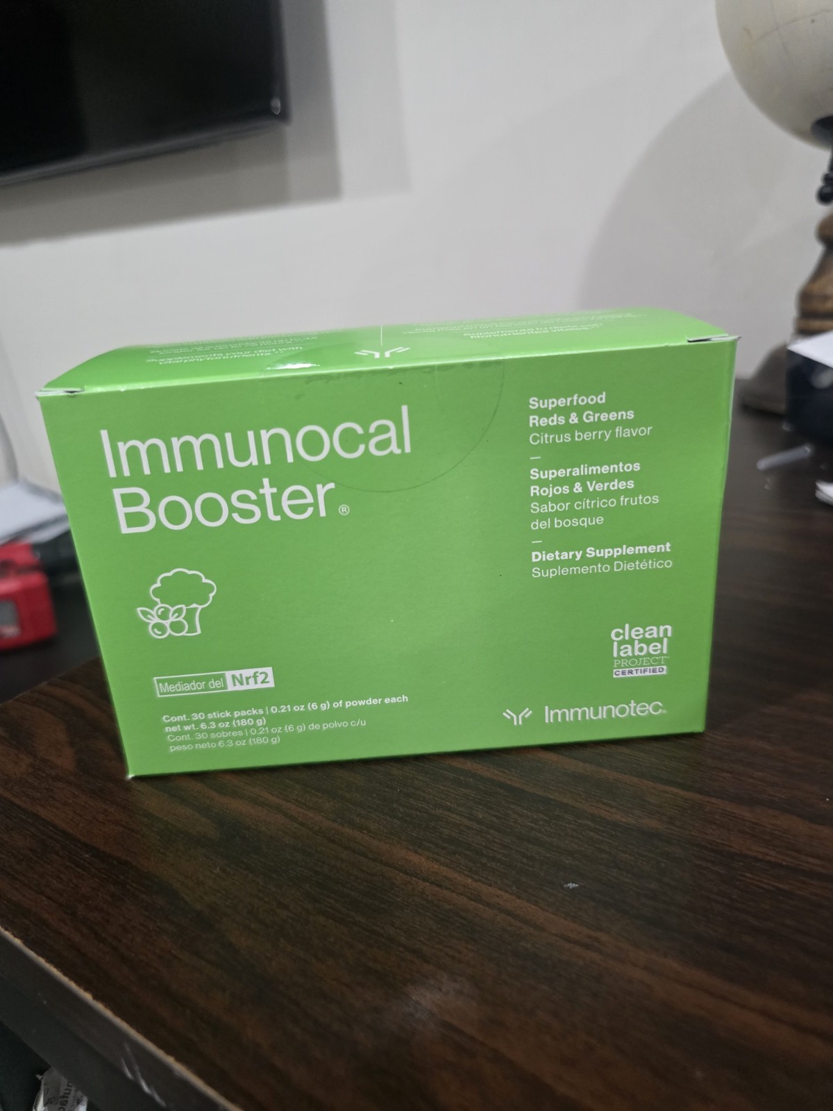 Immunocal Booster Superfood Reds & Greens 30 Stick Packs free shipping,