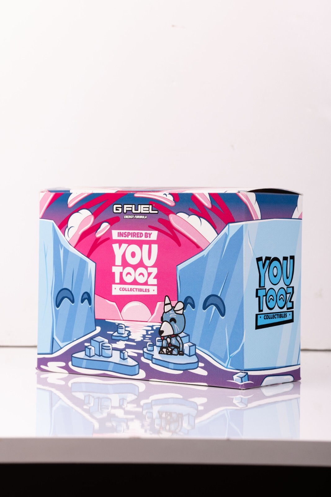 NEW IN BOX – Gfuel Youtooz Collectors Box Blue Ice Tub Limited Edition