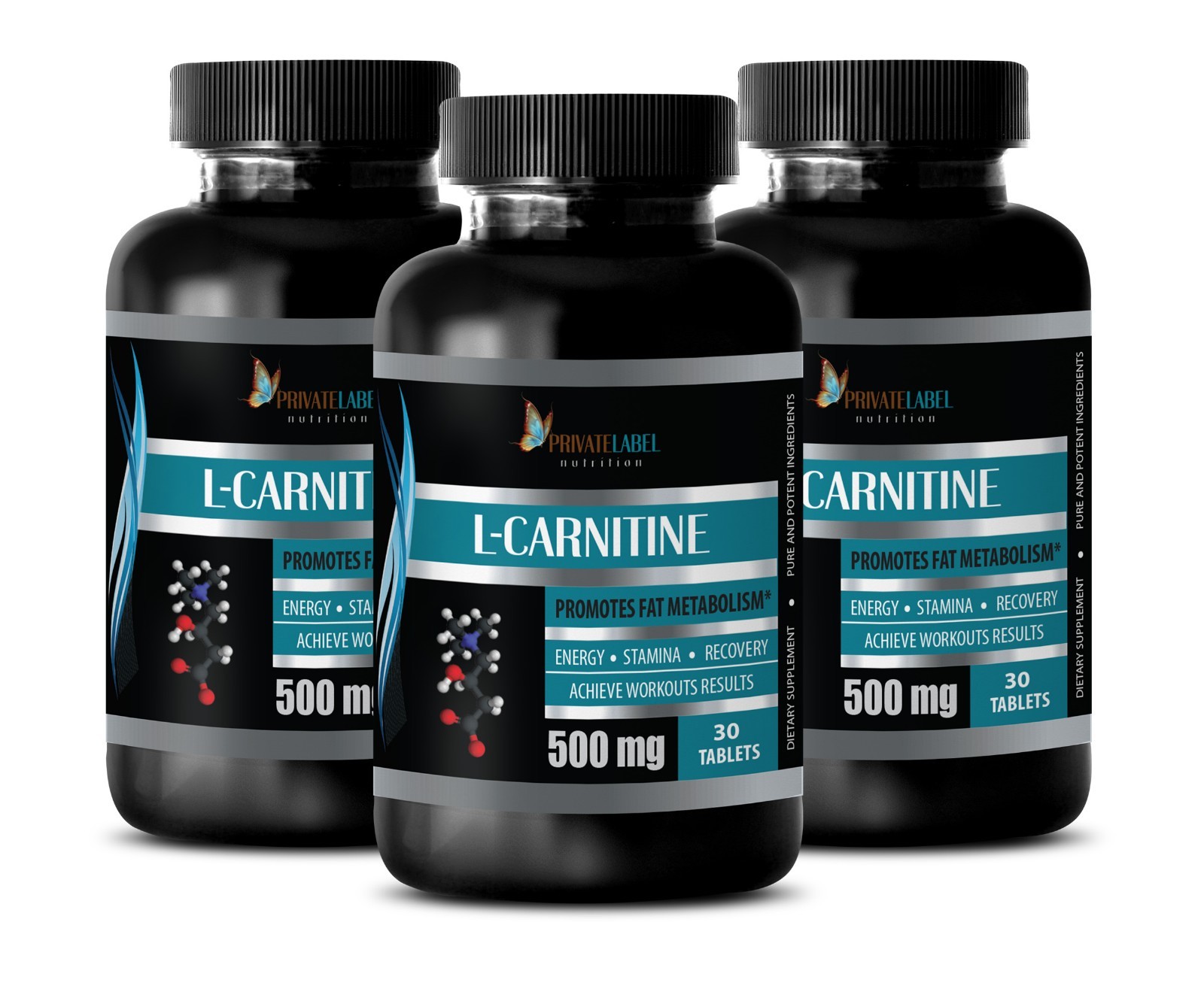 Sodium Element – L-CARNITINE 510mg – Protect Endothelial Cells – 3 Bottles