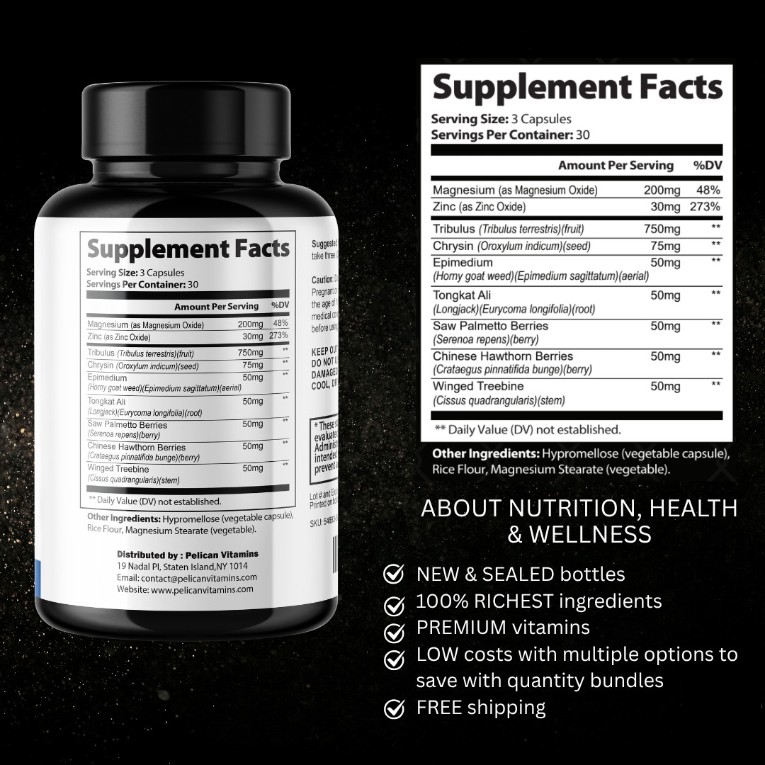 Prosta Surge X- Bodybuilding & Men’s Health Support- 12 Bottles- 1080 Capsules