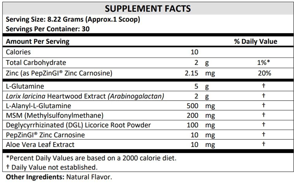 Healthy Gut Vegan Formula | with L-Glutamine and Clinically proven ingrediens…