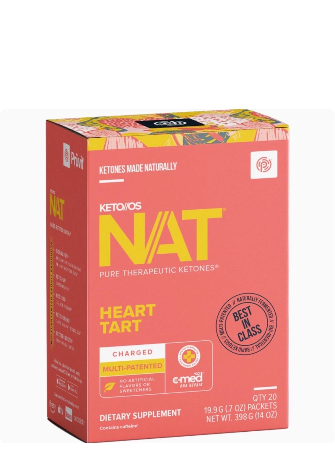 Pruvit KETONES Keto OS NAT 5, 10, 20 Packs Charged /Free Shipping /Exp 2027+