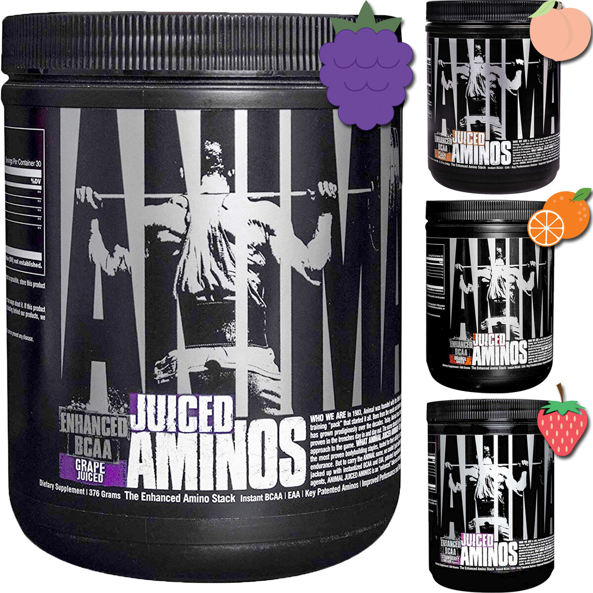 Universal Nutrition Animal Juiced Aminos, 30 Servings – Loaded with BCAA and EAA