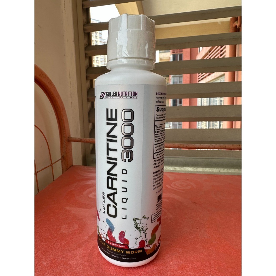 Cutler Nutrition Liquld Carnitine 3000 for Energy andRecovery Support Dietary IT