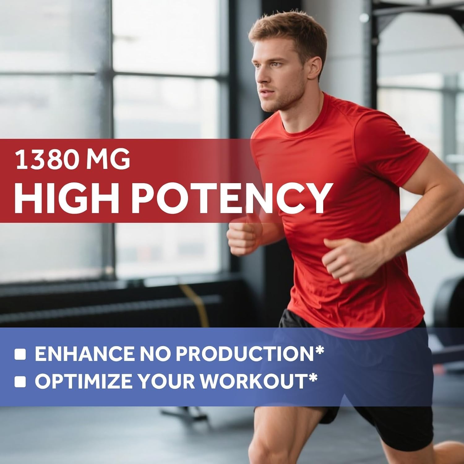 Premium Nitric Oxide Booster Complex for Circulation and Performance – 60ct.