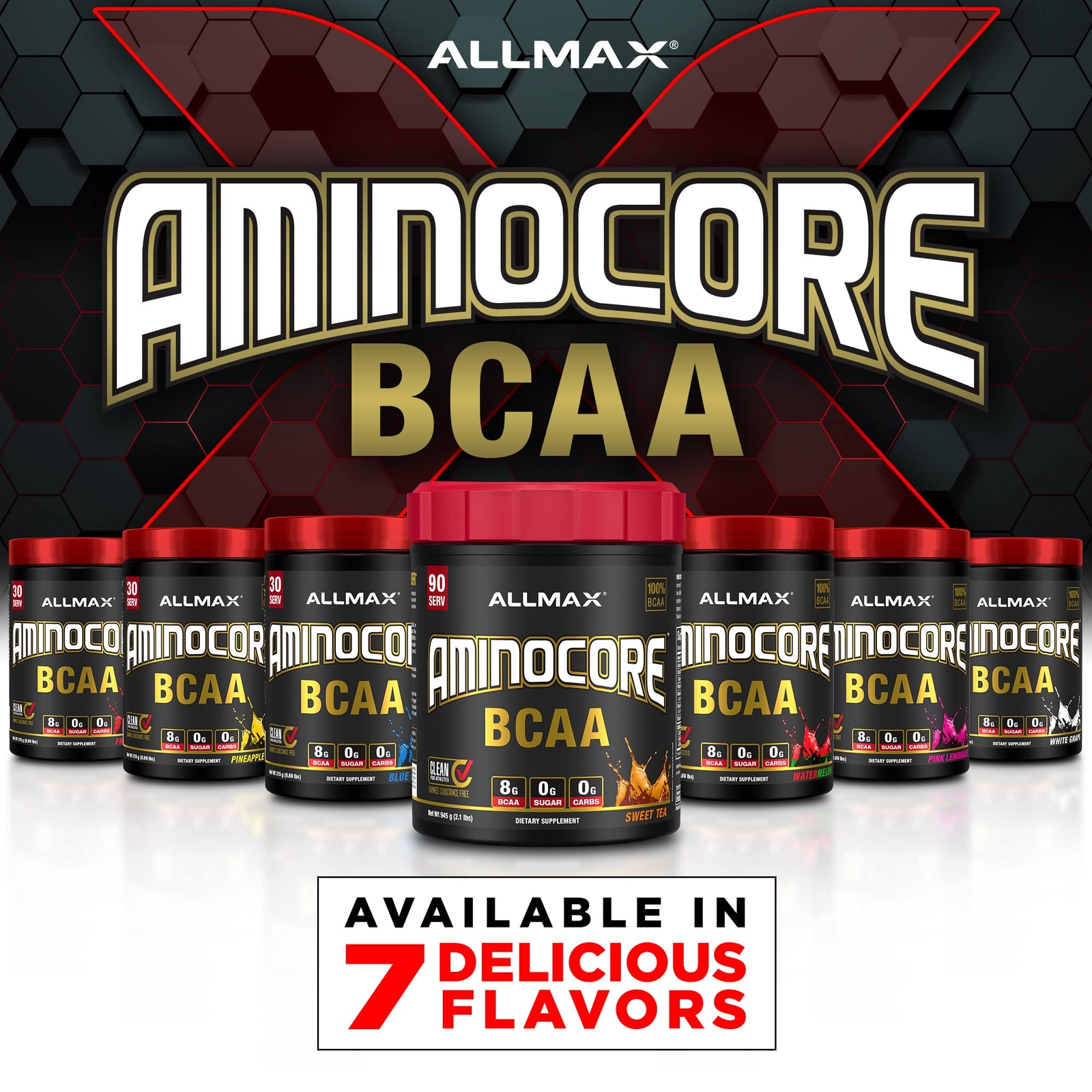 High Dosage BCAA Supplement 30 Servings 9 6 5 Ratio Muscle Growth Recovery