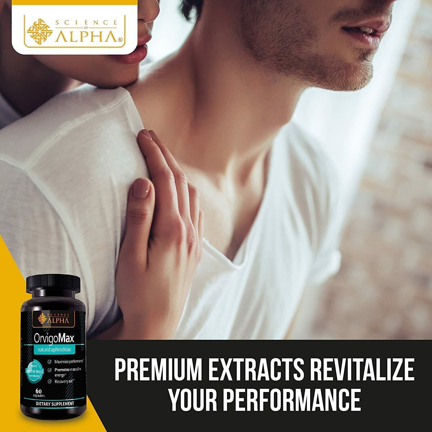 Science of Alpha – Powerful Aphrodisiac that Naturally Increases Libido, Sexual