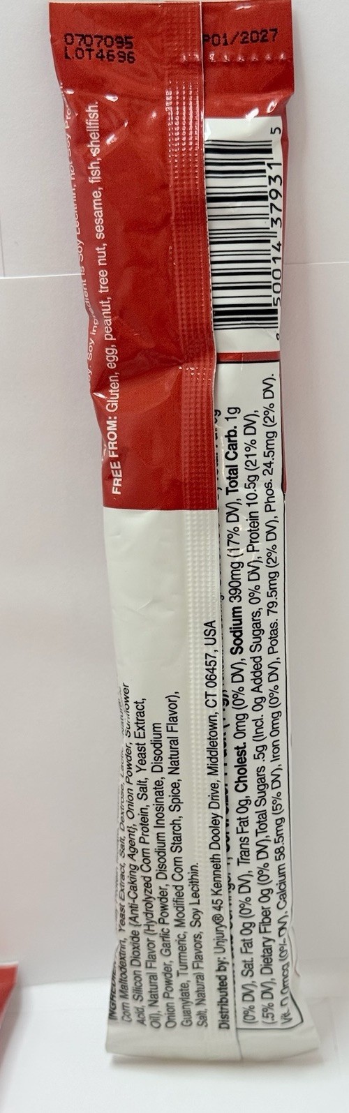 Unjury Protein Powder Whey Isolate Protein Powder Single Serve/ To-Go Packets