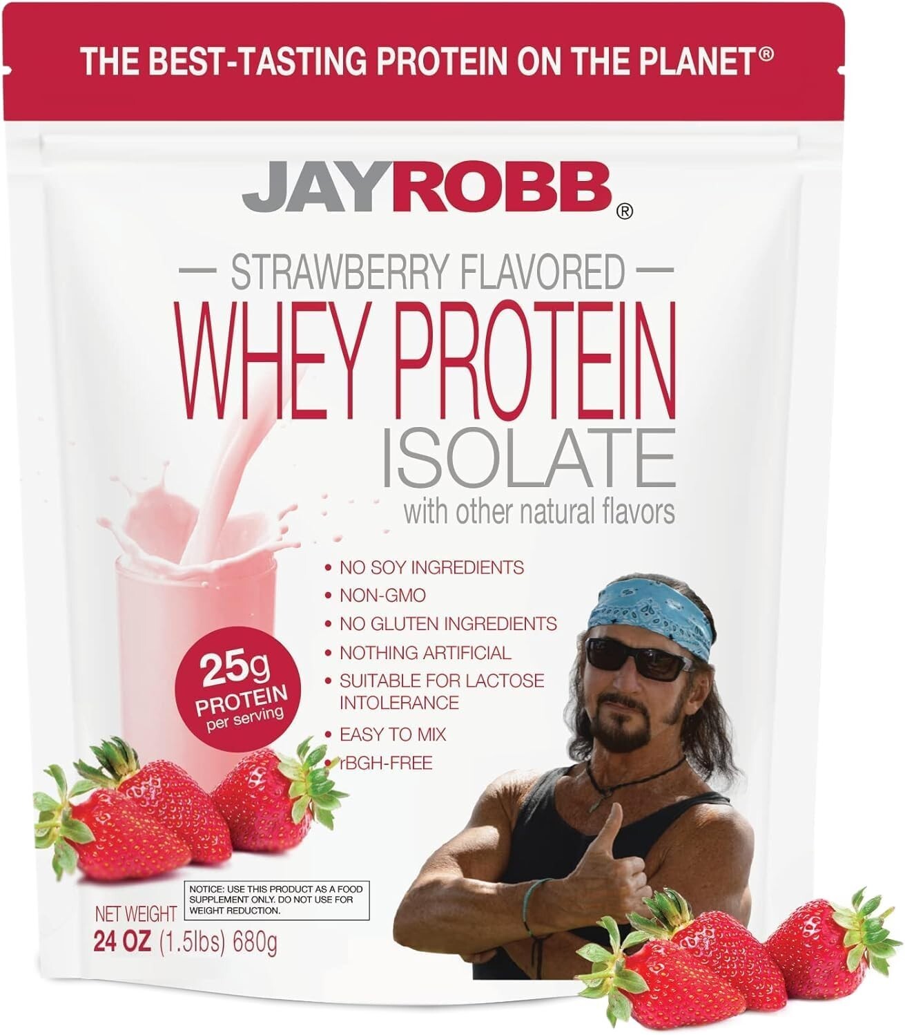 Jay Robb Whey Isolate Protein Powder – Keto, Low Carb, Gluten Free