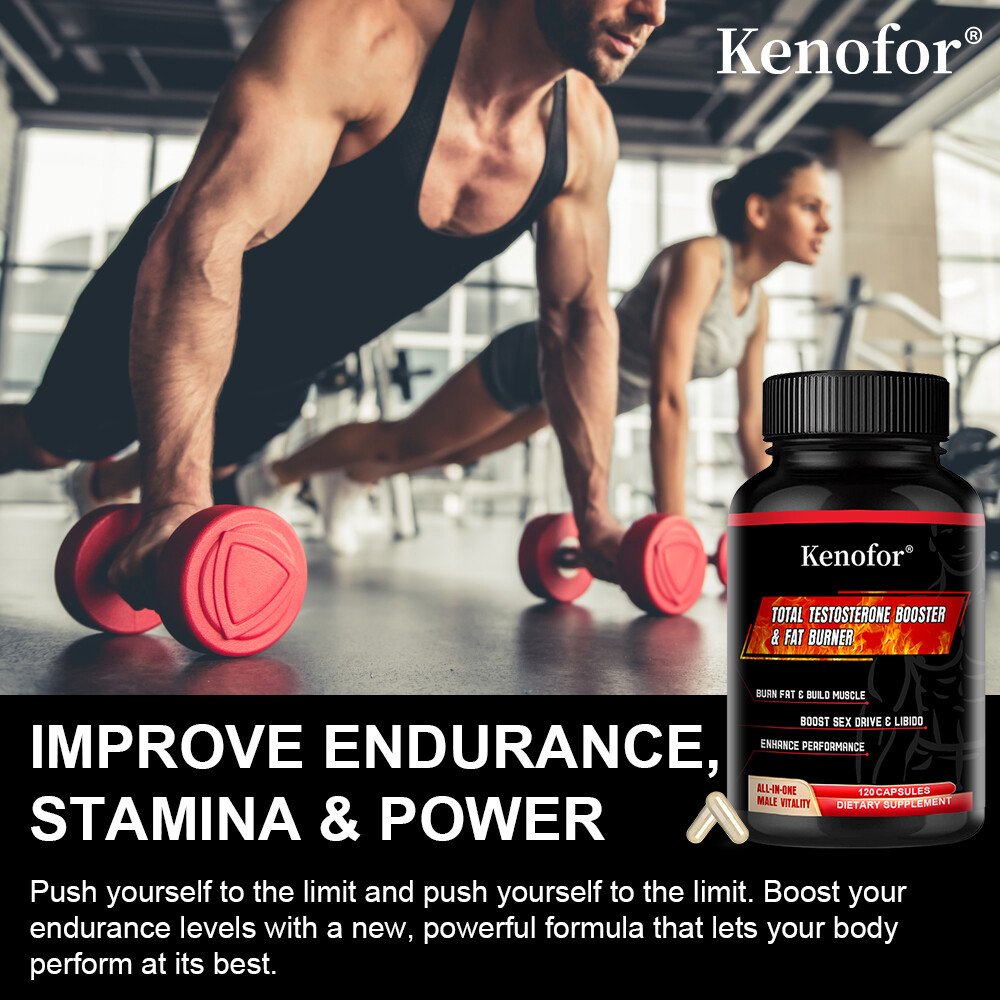 Total Testo Booster,Enhance Stamina, Performance & Endurance,Increase Libido