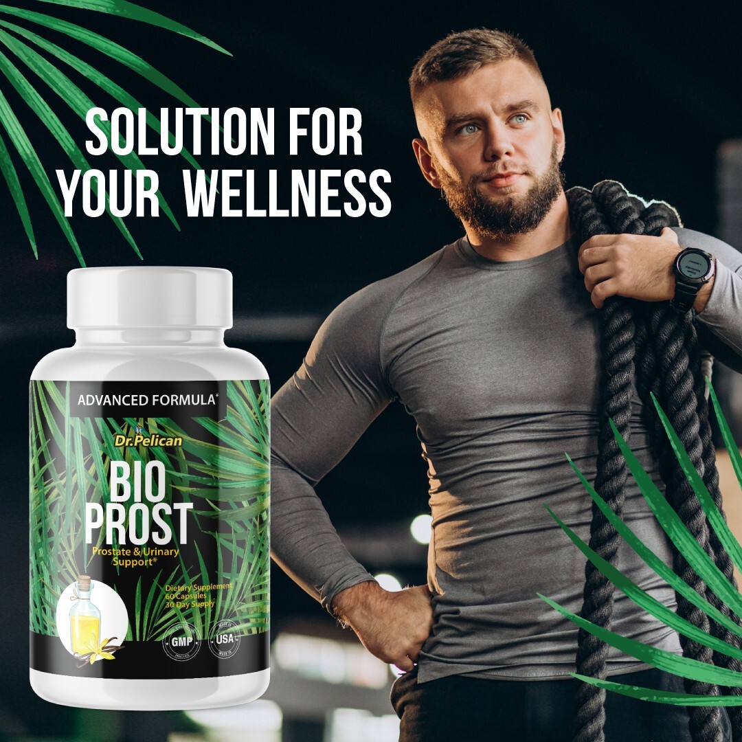 Bio Prost- Prostate Support- 5 Bottles- 300 Capsules
