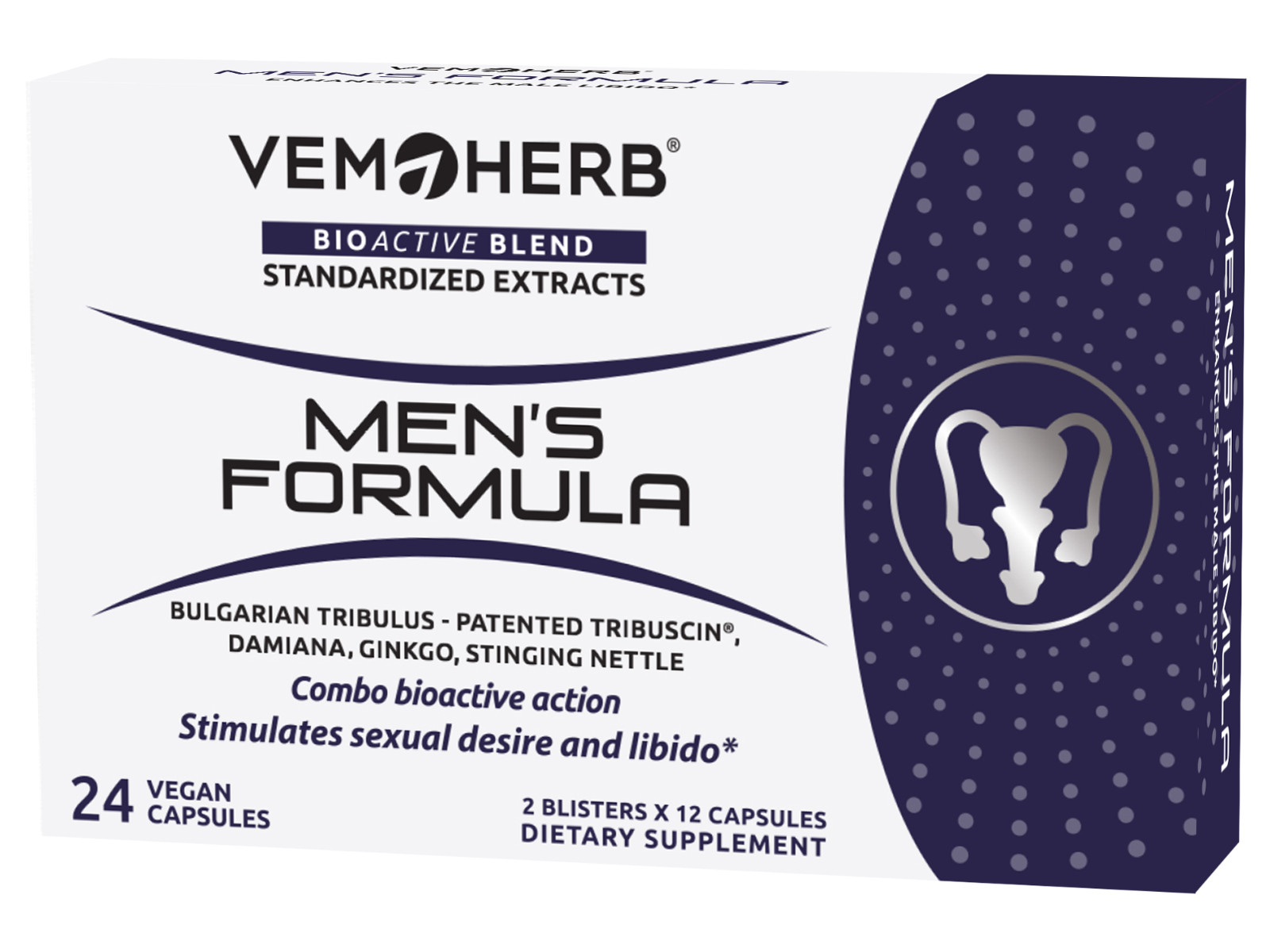 VEMOHERB MEN’S FORMULA( 25 capsules)