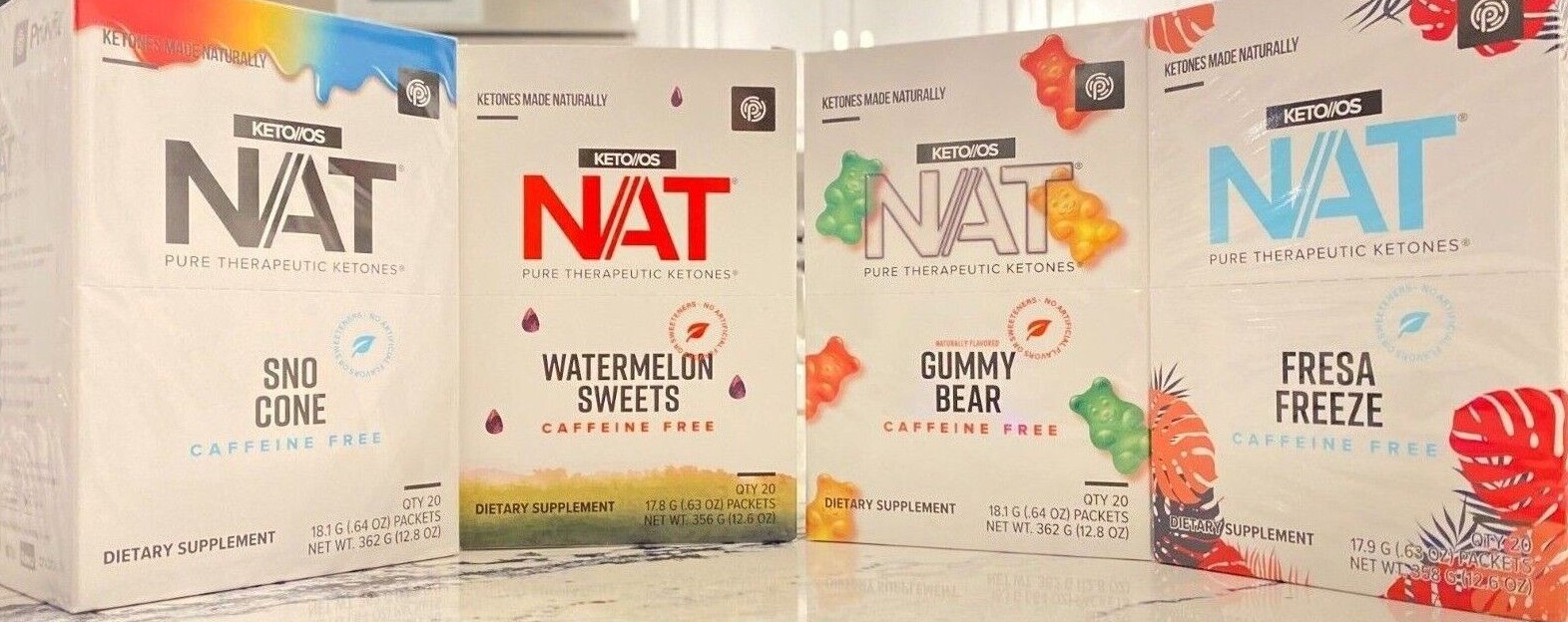 🔥 Pruvit Keto OS NAT Ketones Caffeine Free YOU PICK 3, 5, 7, 10 Pk SALE PRICE🔥