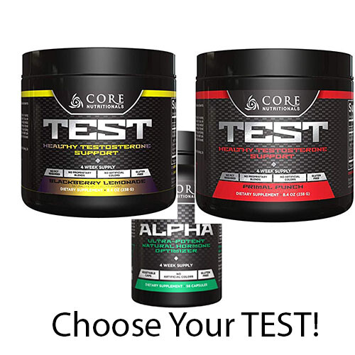 Core Nutritionals Core Test & Core ALPHA Testosterone Sale – ORIGINAL FORMULA!
