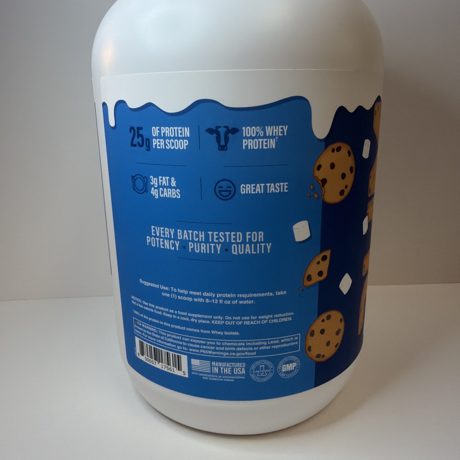 Raw Nutrition BUM Itholate Protein – Milk And Cookies – New – 25 Servings – READ