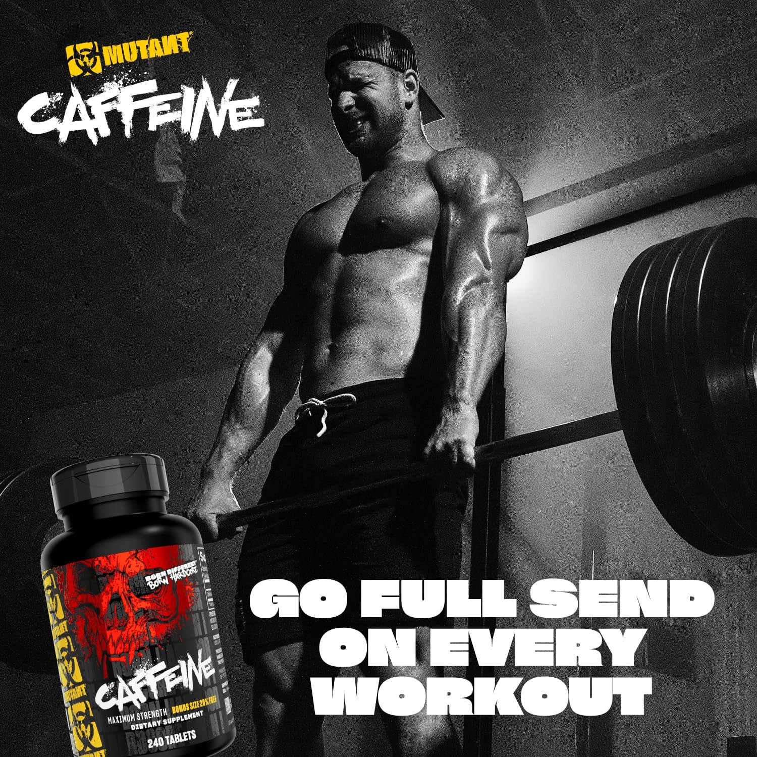 Caffeine Pills – Pharmaceutical-Grade Pure Caffeine Supplement for Boosting Ener